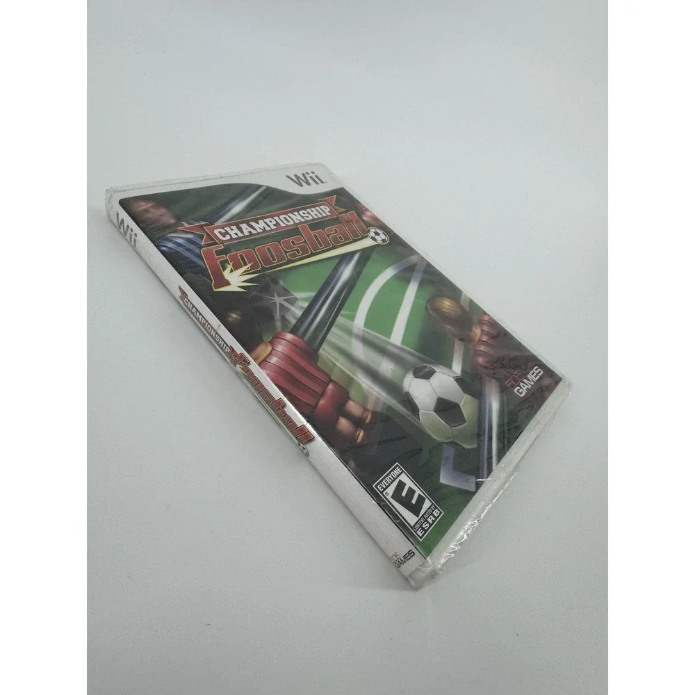 Championship Foosball Nintendo Wii 505 Games Brand New In Box Sealed